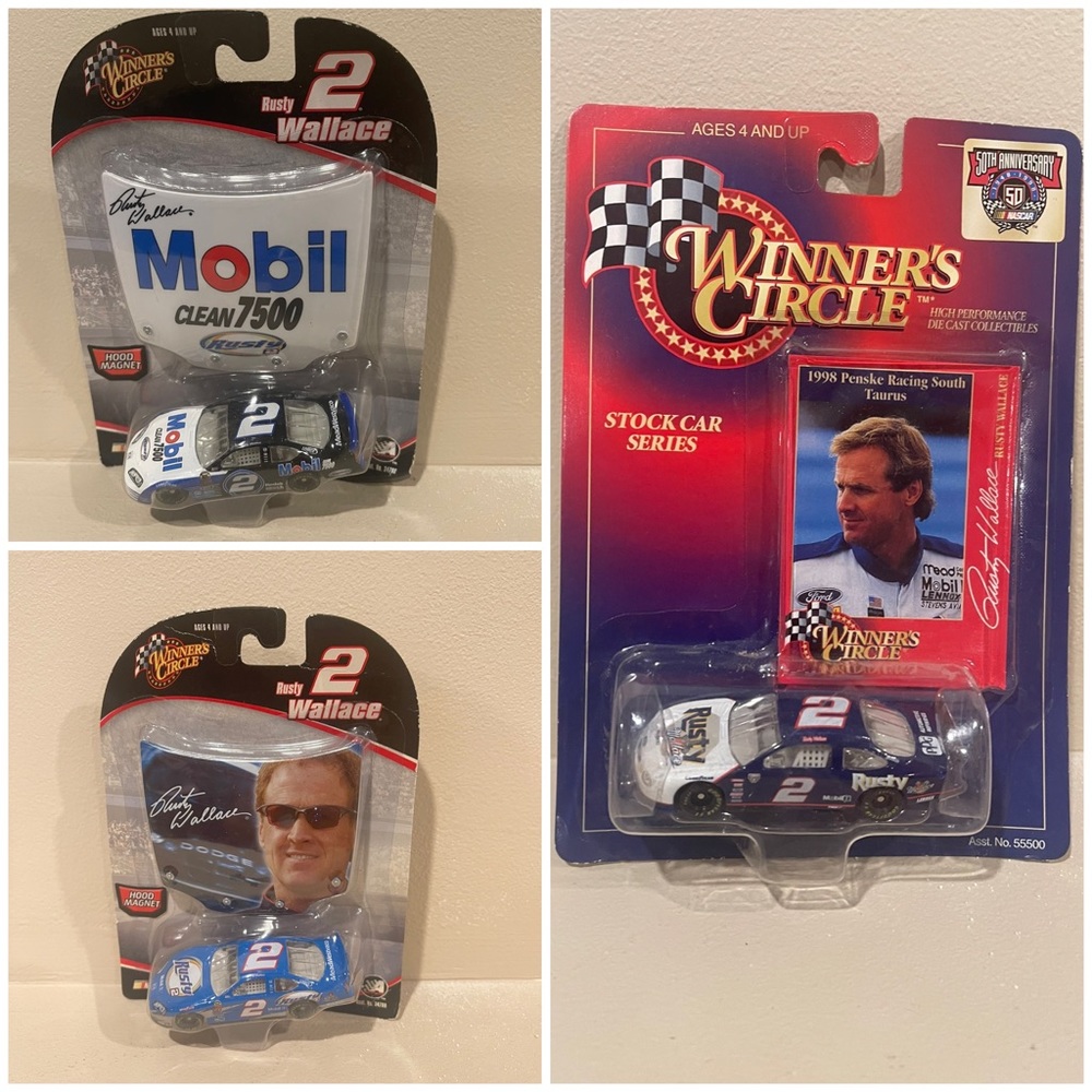 💙 Rusty Wallace Winners Circle Cars
